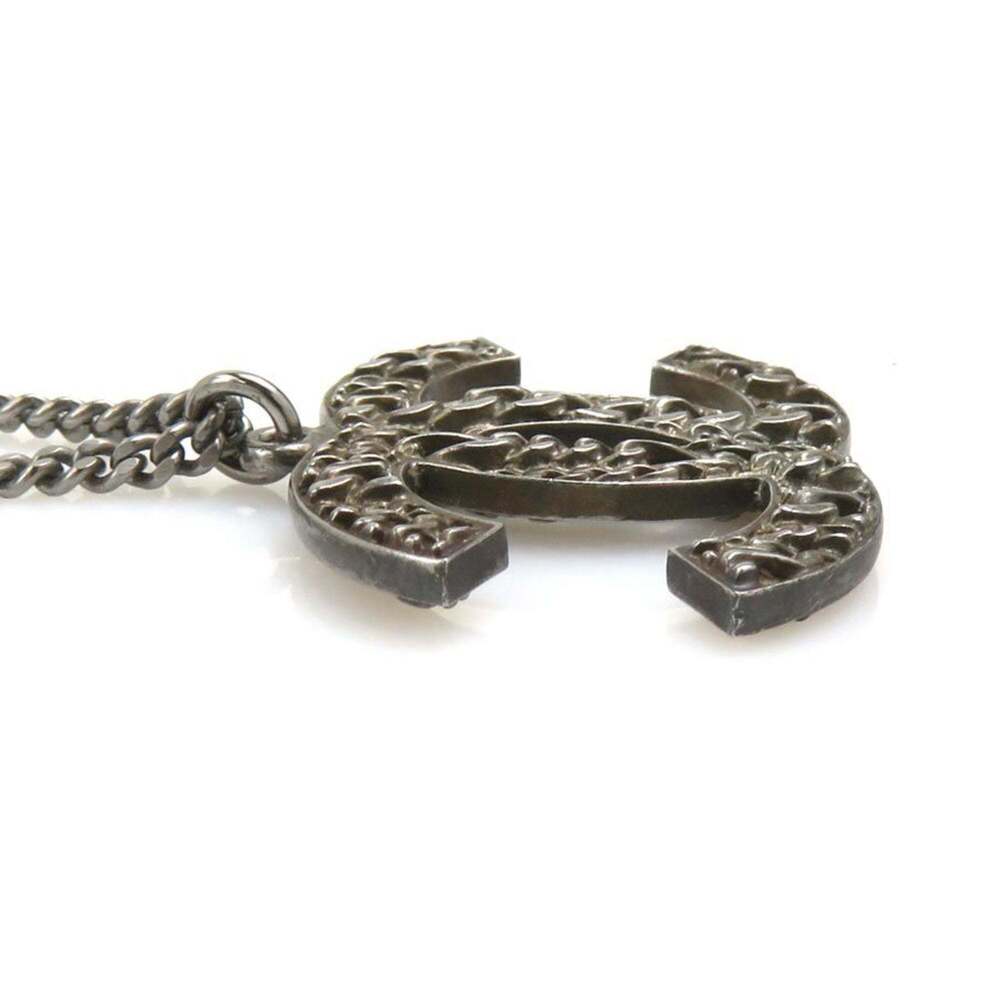 CHANEL Authentic Logo Necklace - Picture 2 of 11